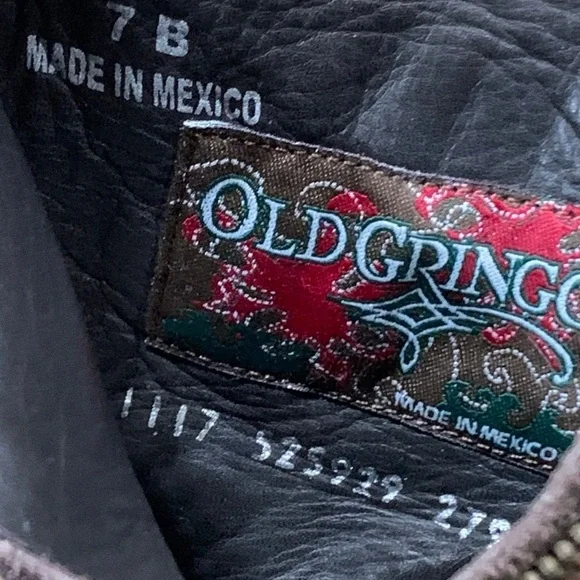 NIB Old Gringo Roxy Leather Boots Size 7 - Picture 4 of 5